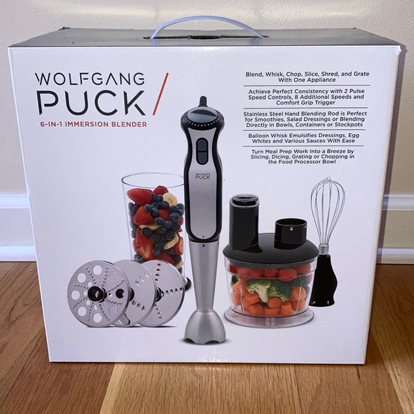 Wolfgang Puck Other - Wolfgang Puck 6-in-1 Immersion Blender NWT